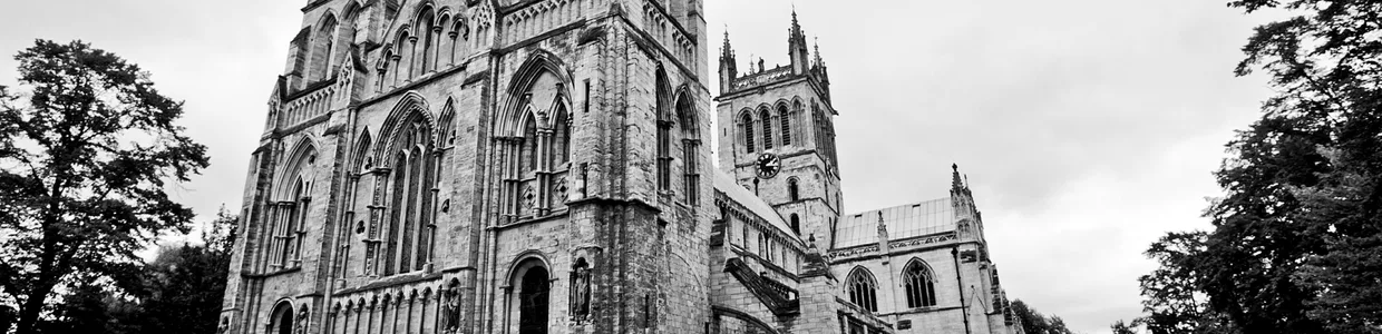 Selby Abbey exterior, near the Ascendant Selby office